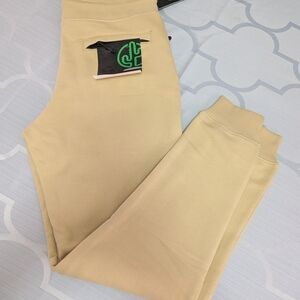 Beige Jogger Pants
